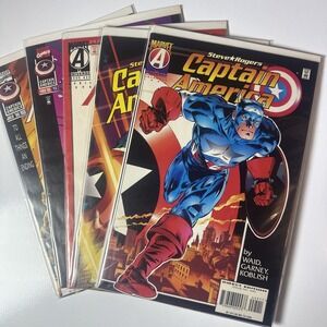 Marvel's Captain America -Man Without A Country And Others Set Of 5 (E8)